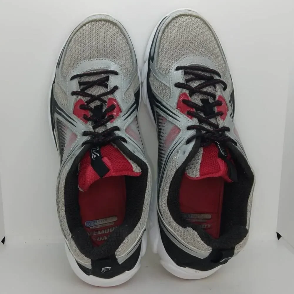 FILA Threshold 3 Men's Pre-owned Silver Running Sneakers - sz. 13